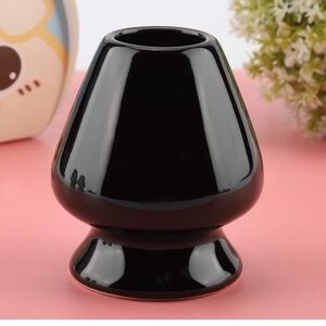 NEW❣️ Black Ceramic Decorative Vase - Home Accents - Matcha Whisk Stand